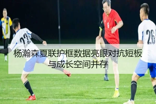 杨瀚森夏联护框数据亮眼对抗短板与成长空间并存